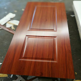 5mm One Style Melamine Faced Interior Wood Door Skins , HDF Door Skin