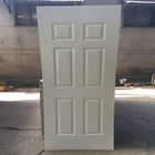 China 3mm White Primer Finish Faced MDF Door Skin Design With 2150*900mm Size company