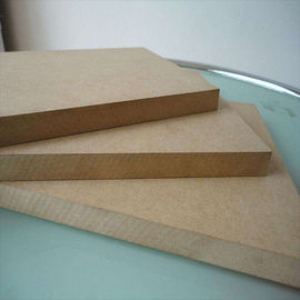 E1 Formaldehyde Emission Raw Laminated Mdf Panels Decoration 15x1220x2440mm