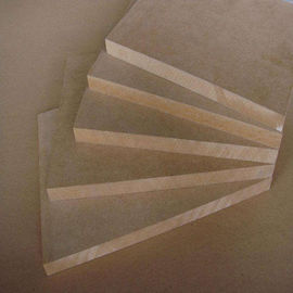 E1 Formaldehyde Emission Raw Laminated Mdf Panels Decoration 15x1220x2440mm