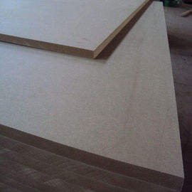 Wood Fiber Material 17mm Plain MDF Board , Laminated Mdf Sheets For Decoration