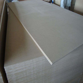 Wood Fiber Material 17mm Plain MDF Board , Laminated Mdf Sheets For Decoration