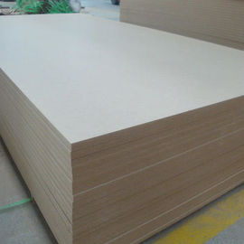 Wood Fiber Material 17mm Plain MDF Board , Laminated Mdf Sheets For Decoration