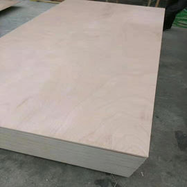 4mm Okoume Wood Veneer Commercial Grade Plywood E1 Glue Full Poplar Core