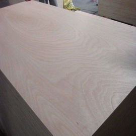 4mm Okoume Wood Veneer Commercial Grade Plywood E1 Glue Full Poplar Core