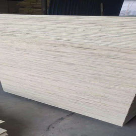 Poplar Wood Veneer Faced Commercial Grade Plywood One Time Hot Press Full Core Material