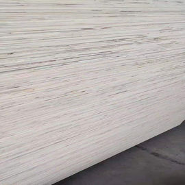 Poplar Wood Veneer Faced Commercial Grade Plywood One Time Hot Press Full Core Material