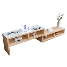 Easy To Clean Modern Design Light Wood Tv Stand Living Room Customized Furniture