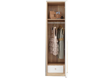 Environmental Protection Laminated Particle Board Cabinets Single Door Wardrobe