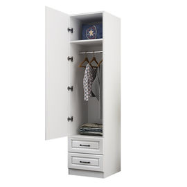 Ultra - Large Capacity Melamine Particle Board Wardrobe 2 Door Wardrobe