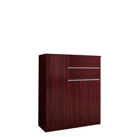 Melamine Coated Particle Board Wooden Shoe Rack With Doors For Ultra Large Capacity