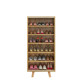 Easy To Clean Melamine Coated Particle Board Shoe Rack Wood Product Cabinet