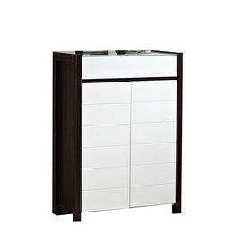 Melamine Coated Multi - Function Particle Board Shoe Rack Simple Style Design