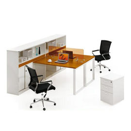 Good sale melamine particle board wood veneer office furniture white office desk