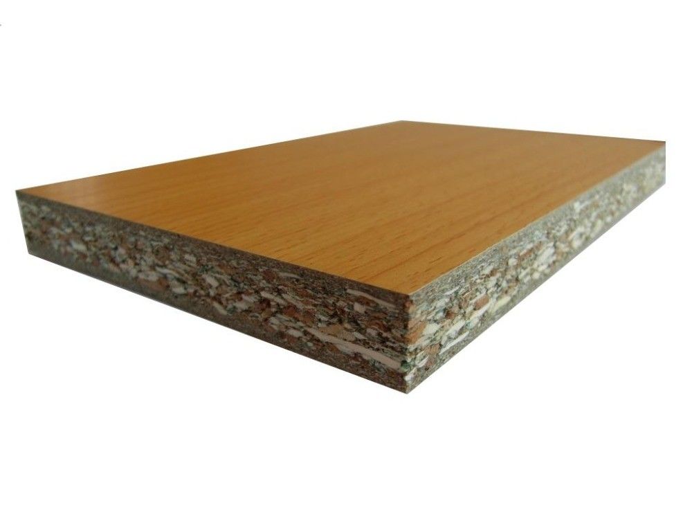 Double Sides Pre Laminated Particle Board For Construction Building Furniture Decor