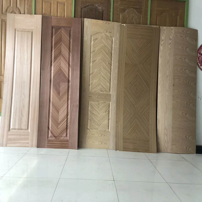 Wood Grain MDF Door Skin , Interior Door Skins With Different Designs
