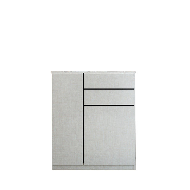Melamine Coated Particle Board Wooden Shoe Rack With Doors For Ultra Large Capacity