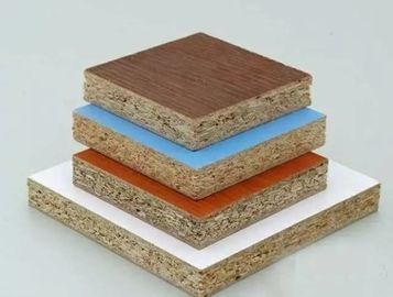 China Melamine Faced Particle Board Laminate Finish , Matt Surface 4x8 Sheet Of Particle Board factory