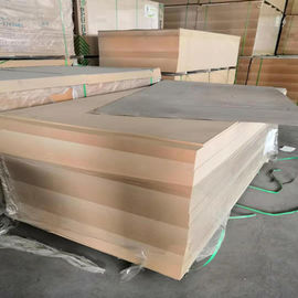 China 18mm Laminated MDF Board E2 Formaldehyde Emission Poplar Core For Furniture factory